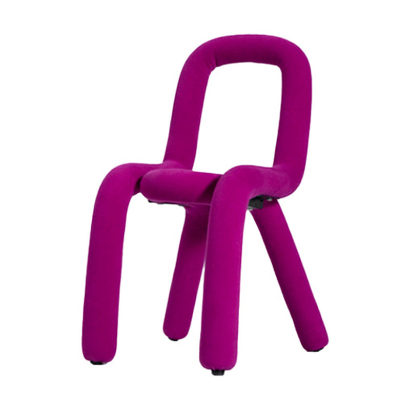 Contemporary Style Side Chair Open Back Dining Chair for Indoor