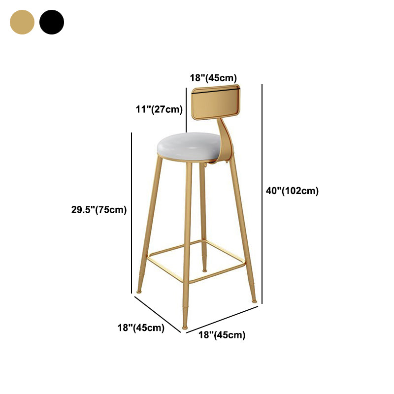 1/3 Pieces Glam Iron Bar Table Set White Rectangle Faux Marble Top Bistro Set with Shelf