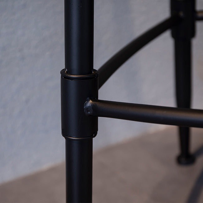 1/2/3 Pieces Industrial Solid Wood Bar Table Set Round Bistro Set for Dining Room