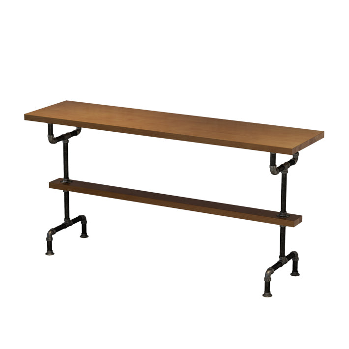 Modern 1/2/4/7 Pieces Solid Wood Pub Table Set Rectangular Counter Table