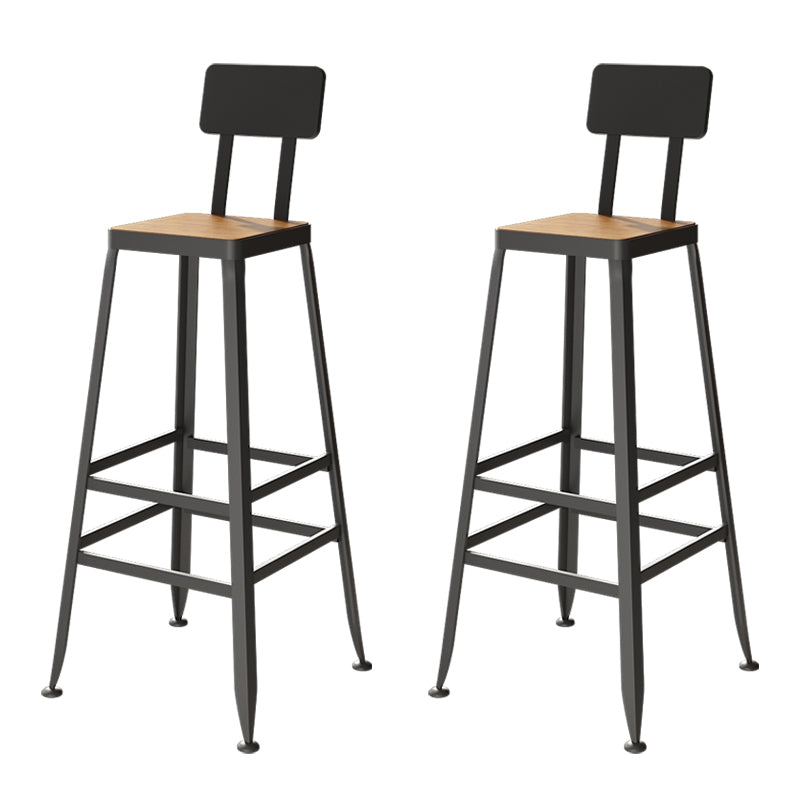 Modern 1/2/4/7 Pieces Solid Wood Pub Table Set Rectangular Counter Table for Dining Room