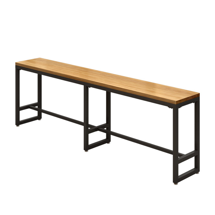 Modern 1/2/4/7 Pieces Solid Wood Pub Table Set Rectangular Counter Table for Dining Room
