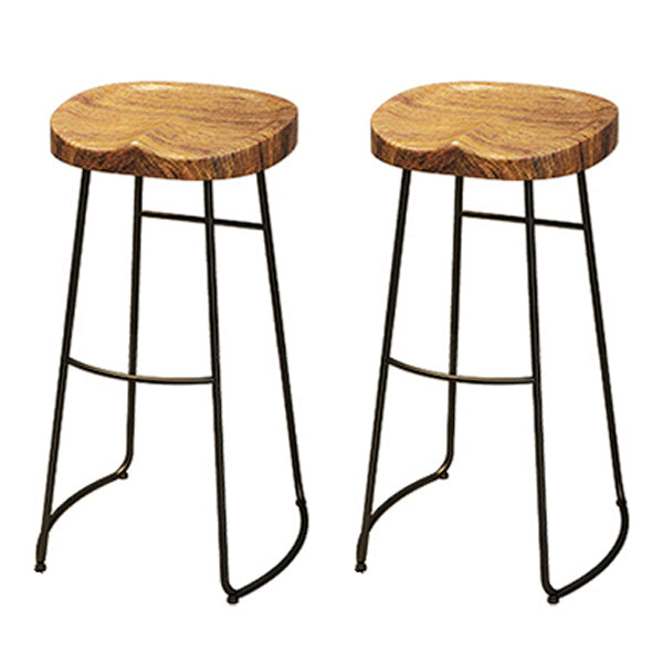 Industrial Rectangle Pub Table Set 1/2/4/7 Pieces Wooden Counter Table with Stools