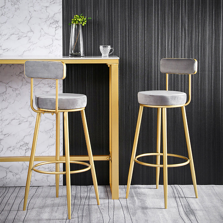 Glam 1/2/3 Pieces Round Bar Table Set Fixed Table Counter Set for Dining Room