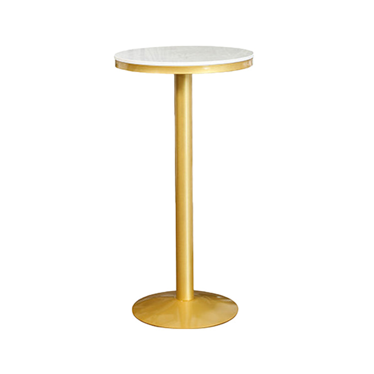 Glam 1/2/3 Pieces Round Bar Table Set Fixed Table Counter Set for Dining Room