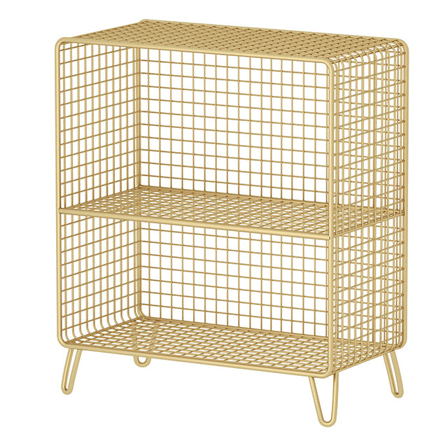 Modern Style Bookshelf Closed Back Metal Standard Bookcase for Home