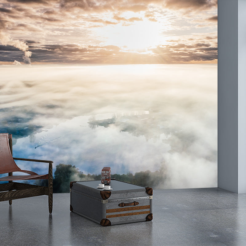 Decorative Sky Photography Wall Mural Drawing Room Wallpaper