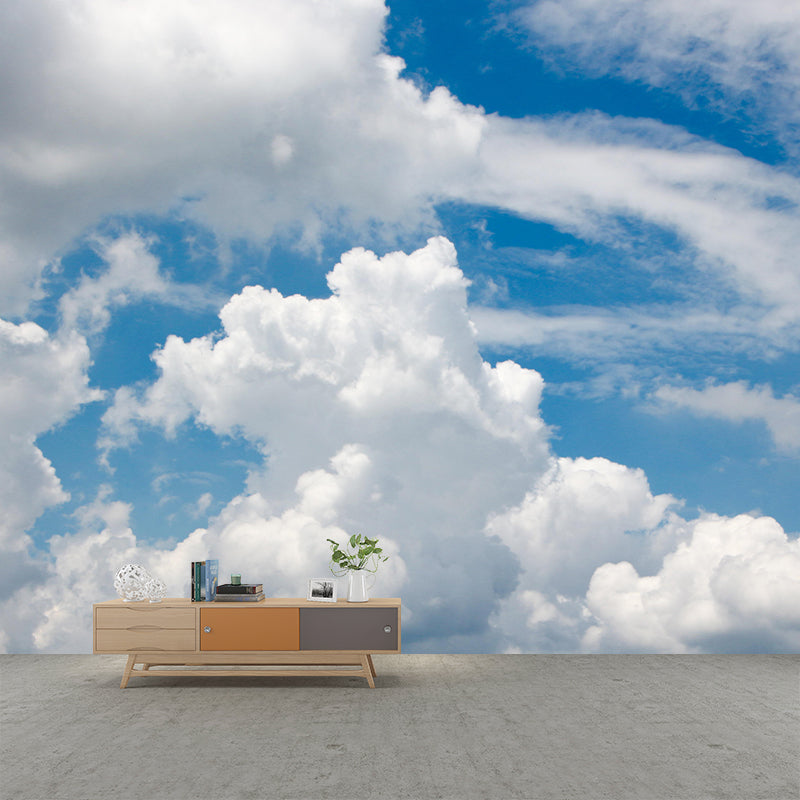 Photography Modern Wallpaper Living Room Sky Mural Wallpaper