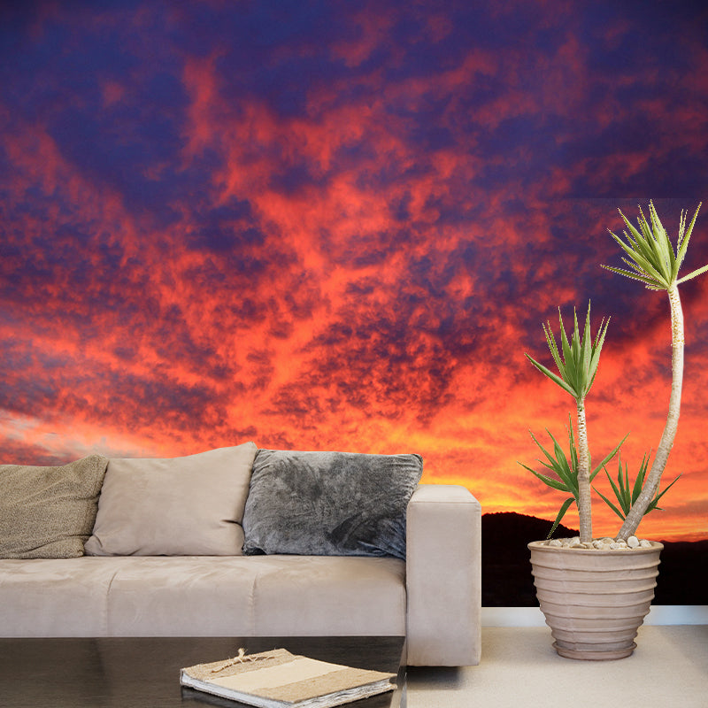 Photography Modern Wallpaper Living Room Sky Mural Wallpaper
