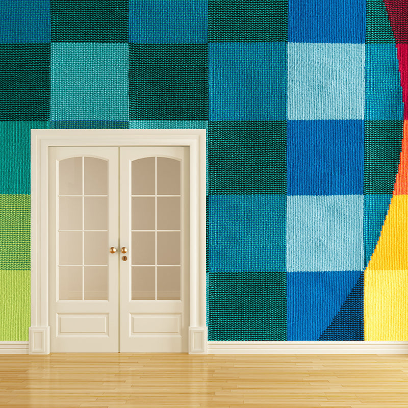 Photography Stain Resistant Mural Wallpaper Geometric Sitting Room Wall Mural