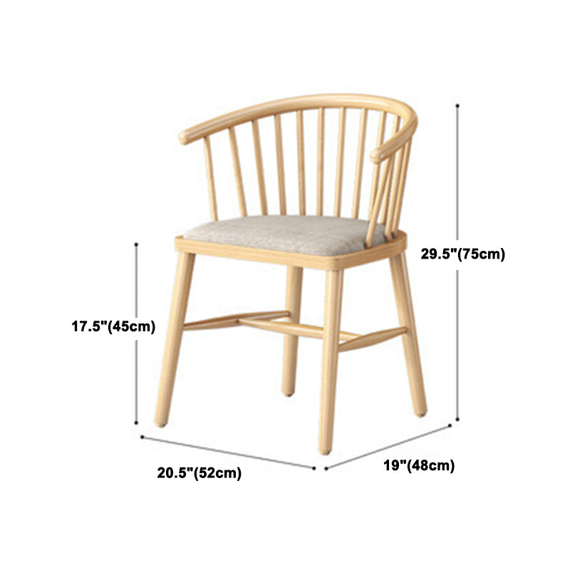 Contemporary Solid Wood Dining Table Set 1/5/7 Pieces Home Dining Room Set