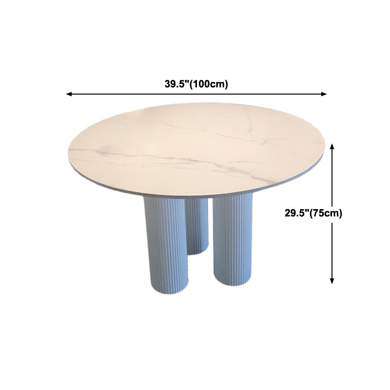 Modern White and Black in Wood Counter Table Rectangle Dining Table for Kitchen