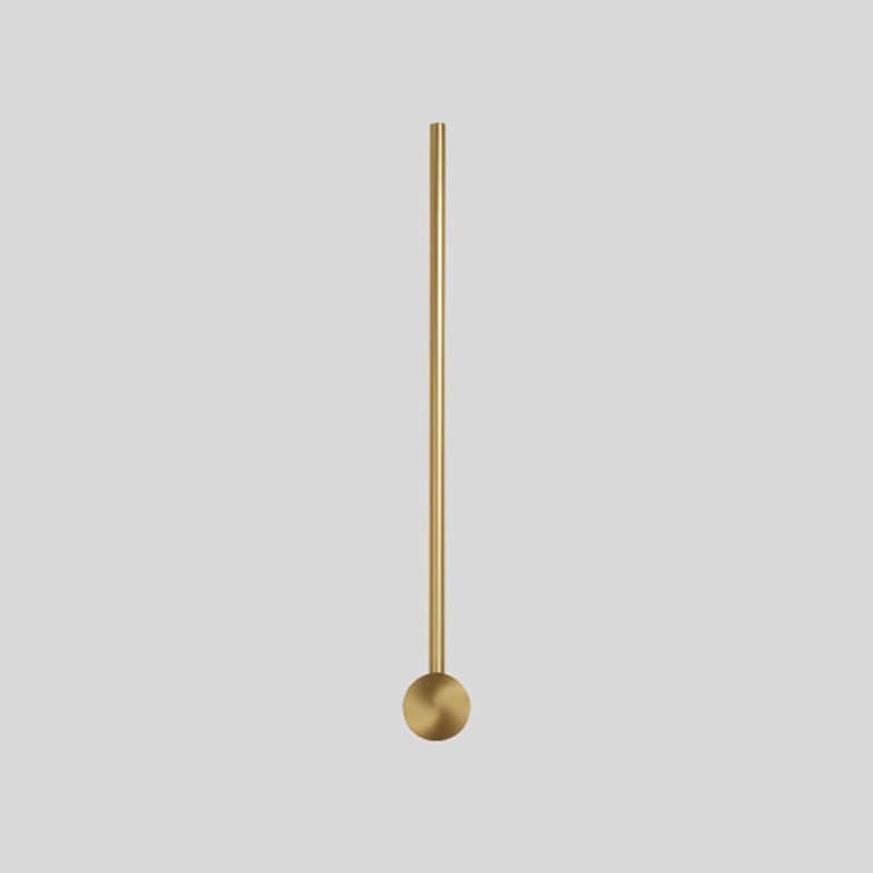 Linear Shape Metal Wall Sconce Modern Style Multi Lights Wall Mount Lighting