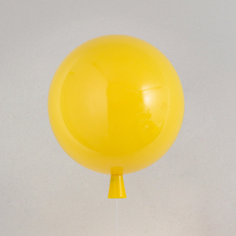 Creative Balloon Wall Light Modern Style Colorful Wall Light Fixture for Bedroom