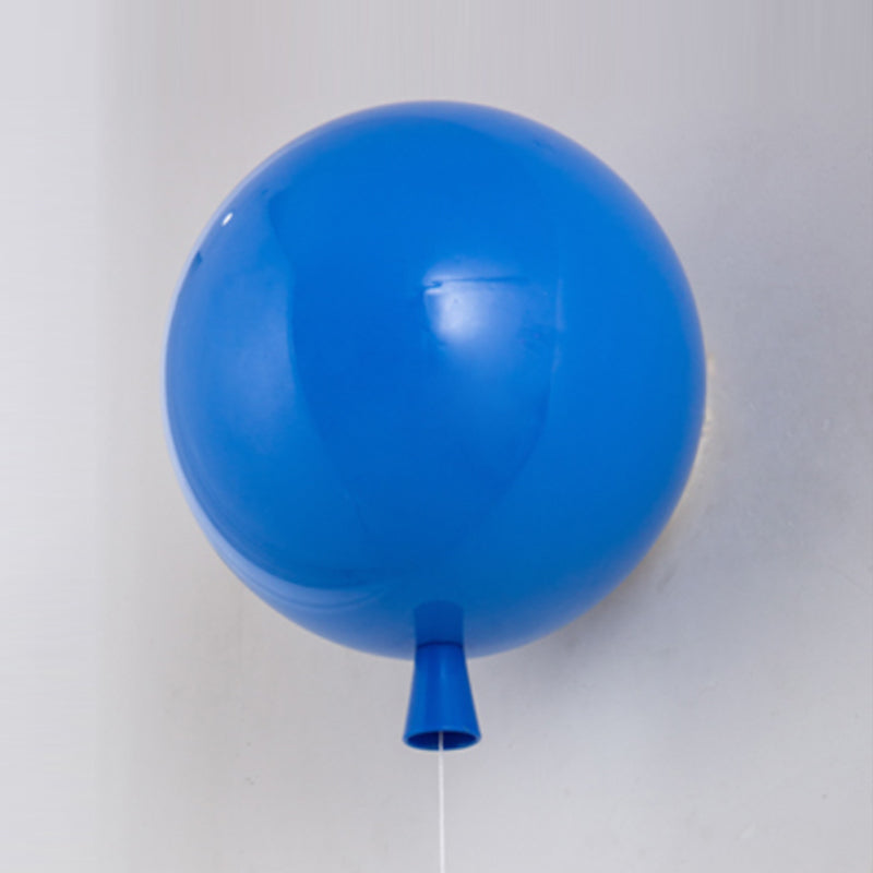 Creative Balloon Wall Light Modern Style Colorful Wall Light Fixture for Bedroom