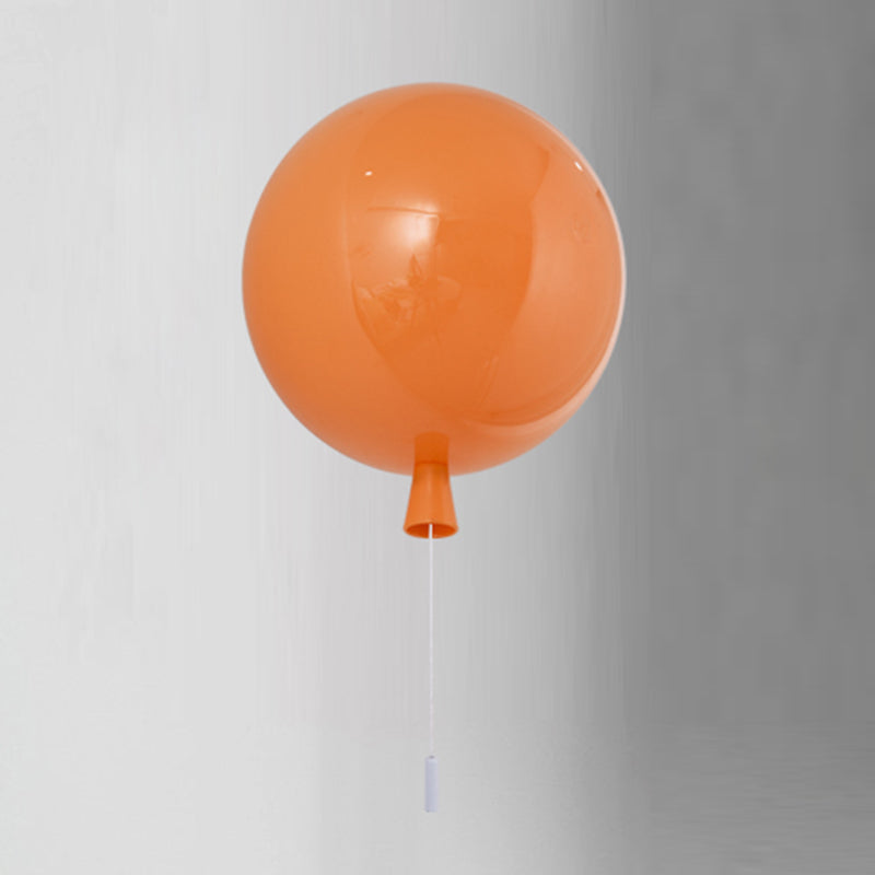 Creative Balloon Wall Light Modern Style Colorful Wall Light Fixture for Bedroom