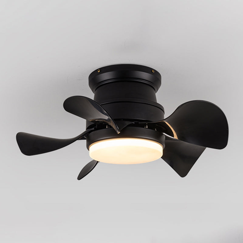 1 Light Ceiling Fan Lighting Modern Style Metal Ceiling Fan Lighting for Bedroom