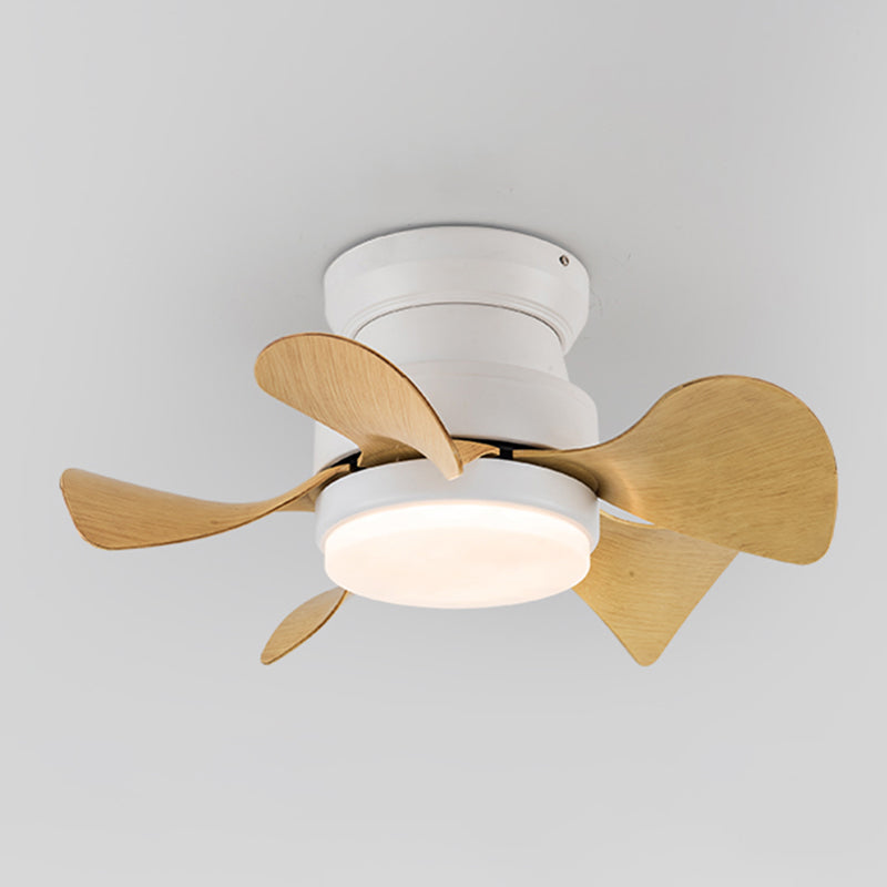 1 Light Ceiling Fan Lighting Modern Style Metal Ceiling Fan Lighting for Bedroom
