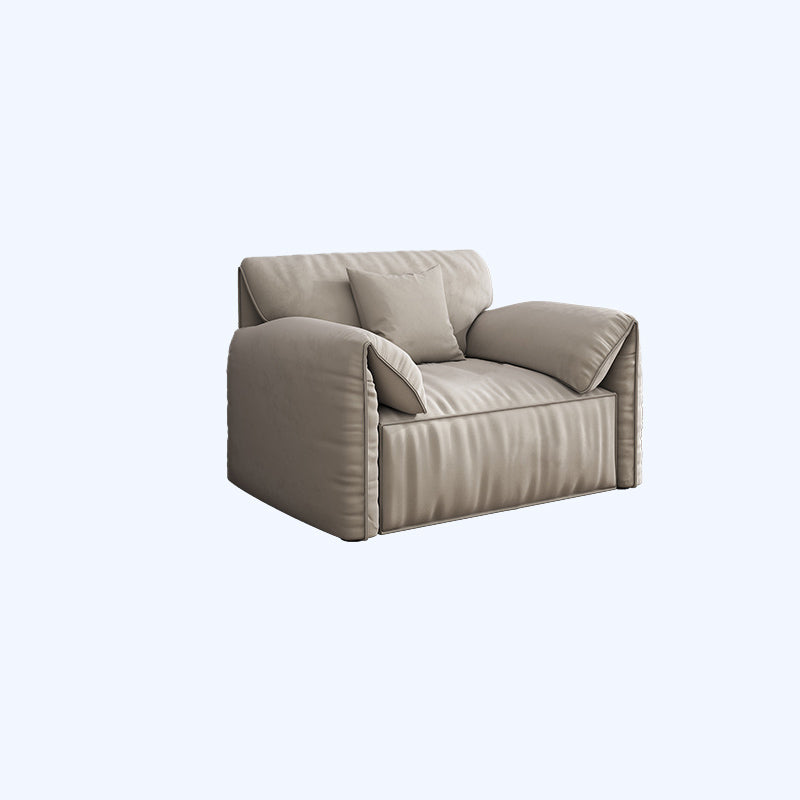 Velvet Sofa 37.40" D x 31.49" H Pillow Top Arm Sofa for Living Room
