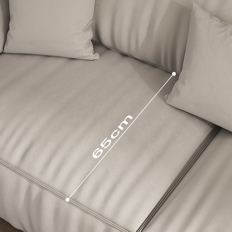Velvet Sofa 37.40" D x 31.49" H Pillow Top Arm Sofa for Living Room