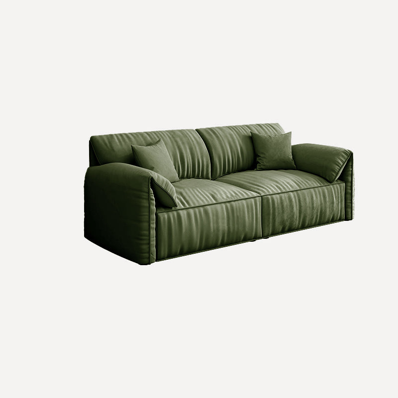 Velvet Sofa 37.40" D x 31.49" H Pillow Top Arm Sofa for Living Room