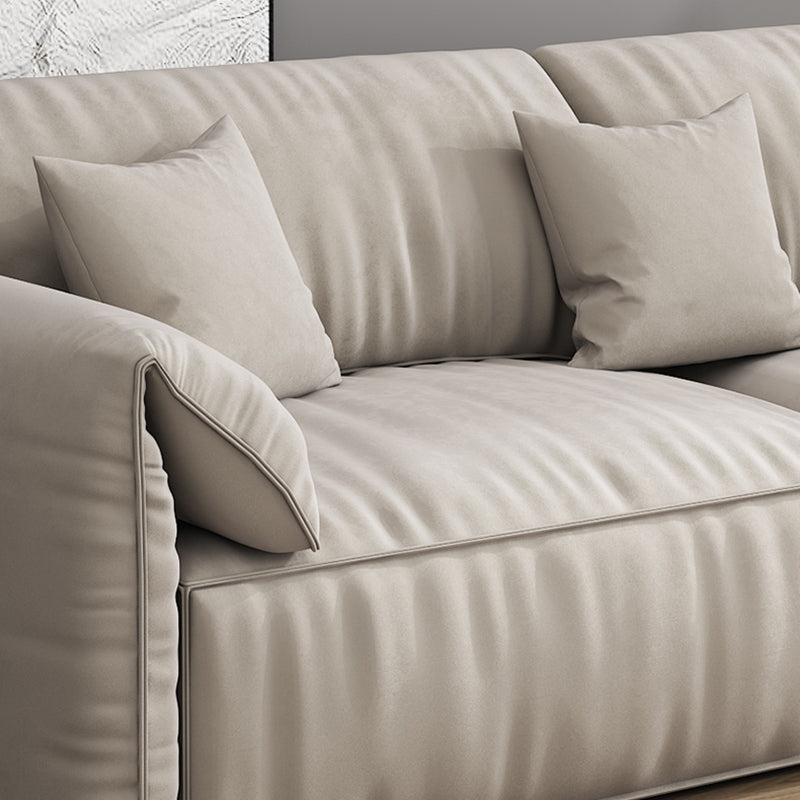 Velvet Sofa 37.40" D x 31.49" H Pillow Top Arm Sofa for Living Room