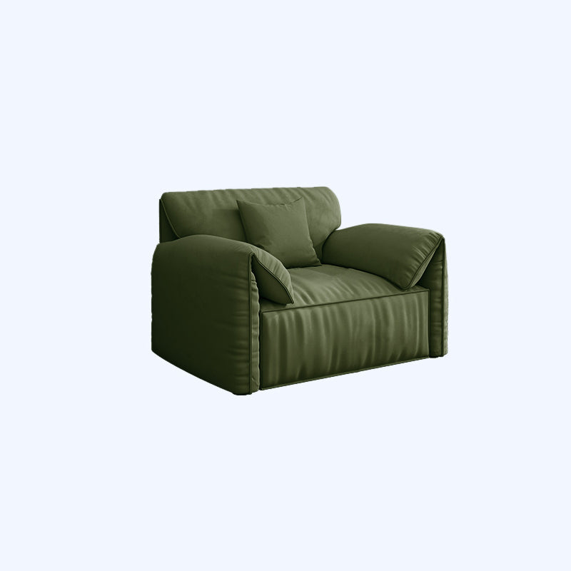 Velvet Sofa 37.40" D x 31.49" H Pillow Top Arm Sofa for Living Room