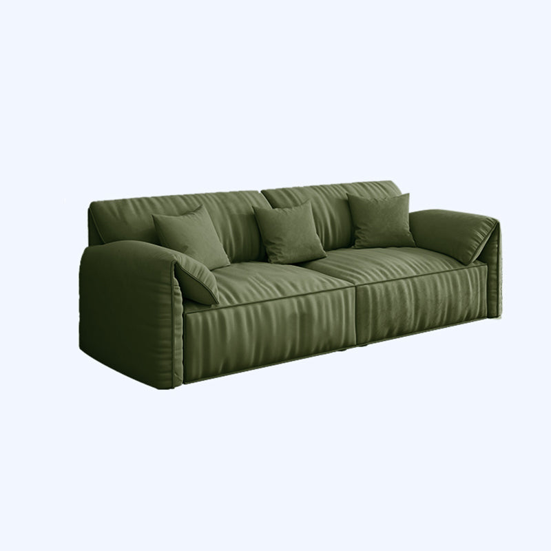 Velvet Sofa 37.40" D x 31.49" H Pillow Top Arm Sofa for Living Room