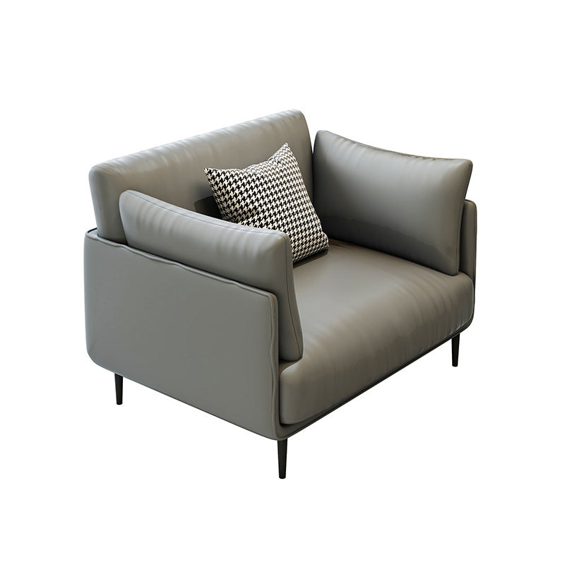 Faux Leather Chair 39.3" L x33.4"W x33.4"H Arms Included Chair