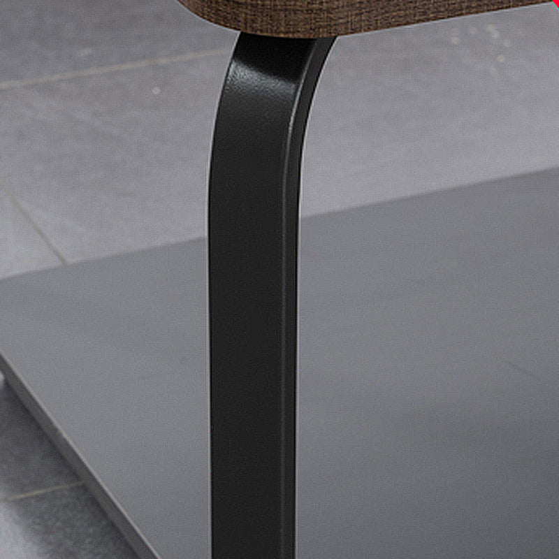 Frame/Frame Coffee Table Modern Rectangular MDF 18''H Coffee Table