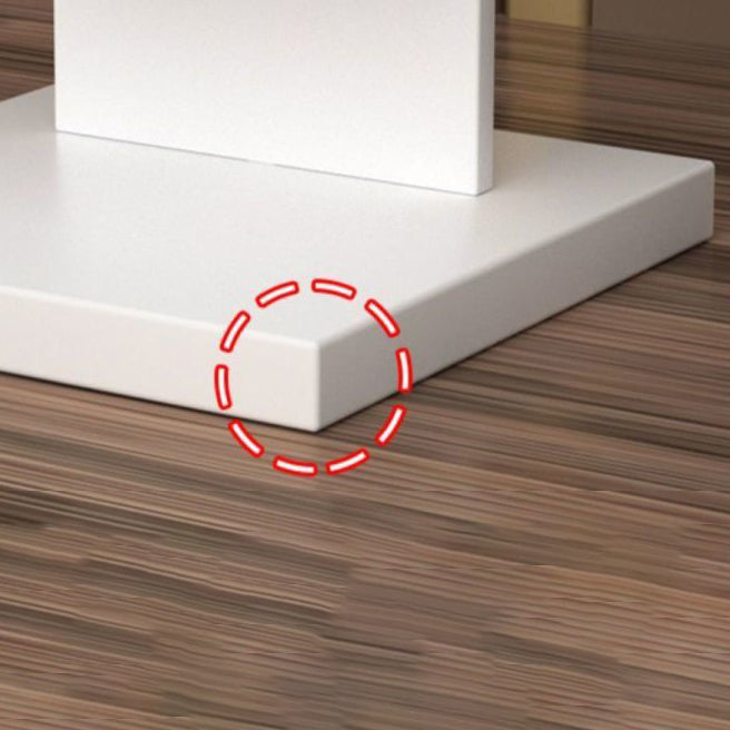 13.78"W Bookcase Contemporary Style Invisible Bookshelf for Home Office