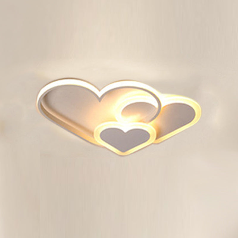 Cartoon Flush Mount LED Light Children's Bedroom Ceiling Light Fixture