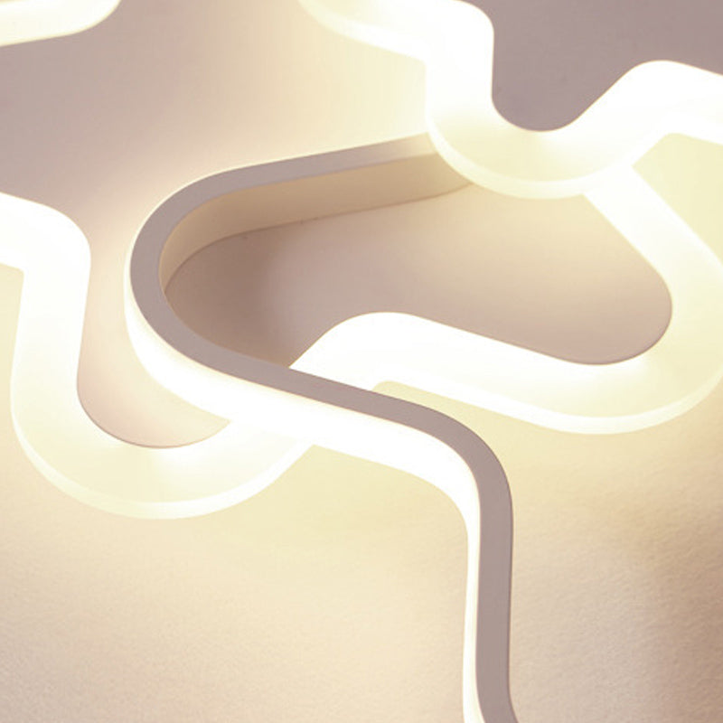 Cartoon Flush Mount LED Light Children's Bedroom Ceiling Light Fixture