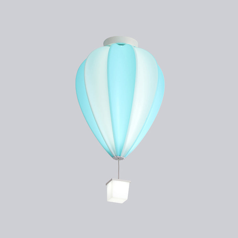 Cartoon Children's Bedroom Ceiling Light Balloon Shaped LED Flush Light Fixture