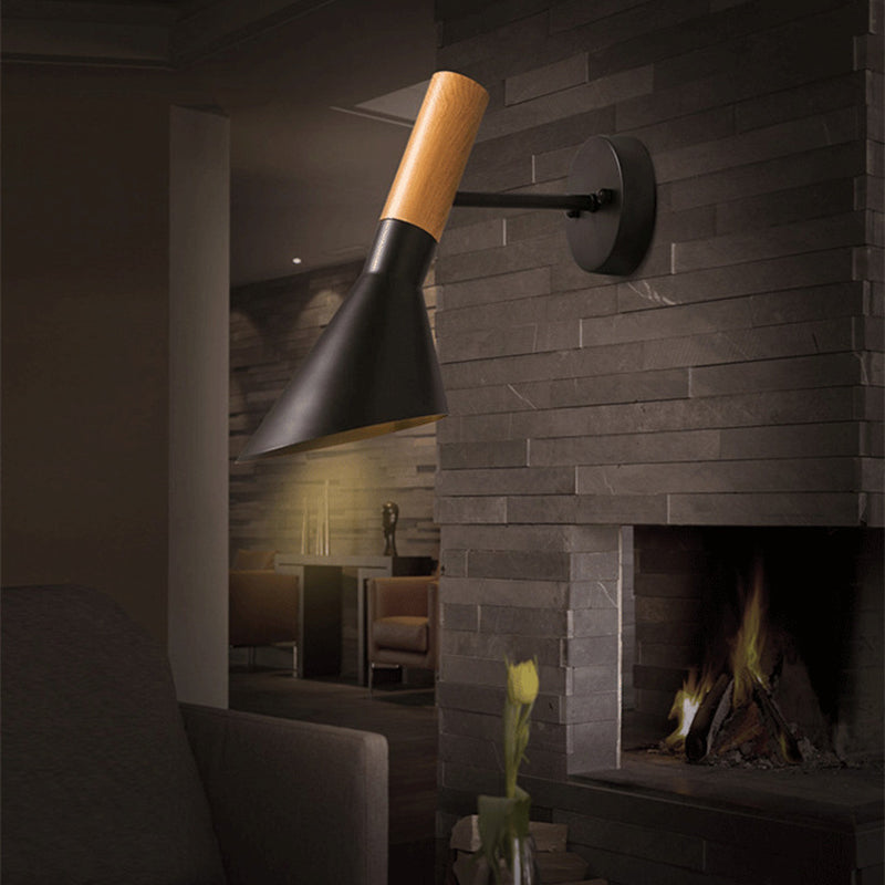 Modern Style Sconce Light Fixture Household Simple Wall Mounted Lamp for Sitting Room