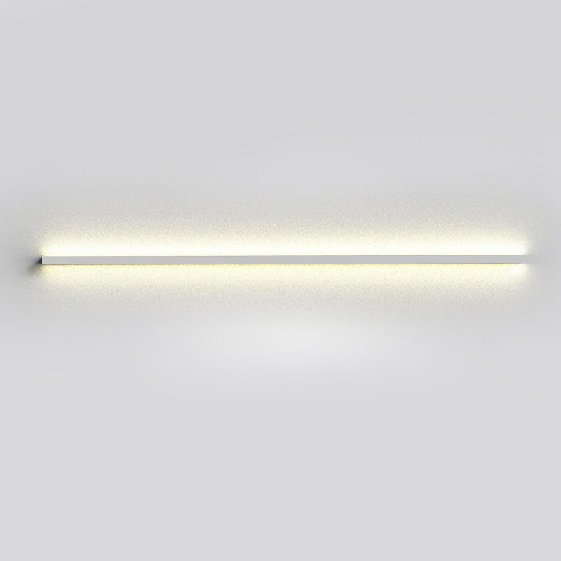 Linear Shape Metal Wall Lighting Modern 1 Light Wall Mounted Light Fixture