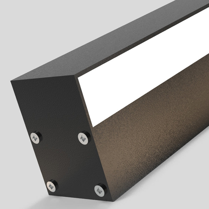 Linear Shape Metal Wall Lighting Modern 1 Light Wall Mounted Light Fixture