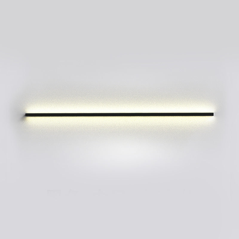 Linear Shape Metal Wall Lighting Modern 1 Light Wall Mounted Light Fixture