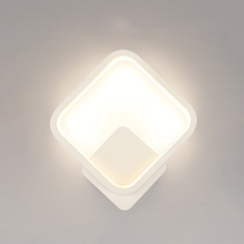 1-Light LED Wall Mount Light Modern Simple Wall Sconce Light for Living Room