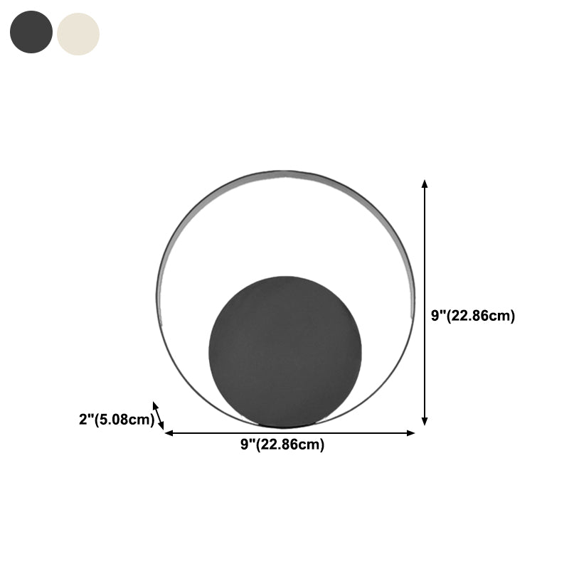 1-Light LED Wall Mount Light Modern Simple Wall Sconce Light for Living Room