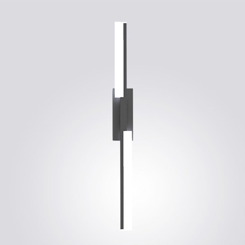 Metal Linear Shape Wall Lighting Modern Style Multi Lights Wall Mounted Light Fixture