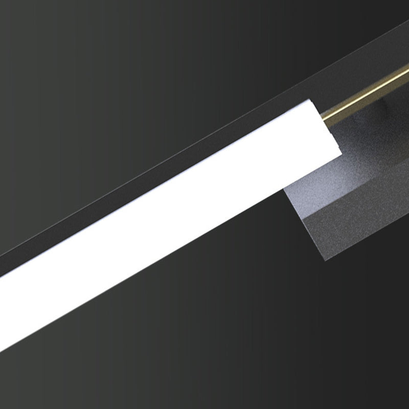 Metal Linear Shape Wall Lighting Modern Style Multi Lights Wall Mounted Light Fixture