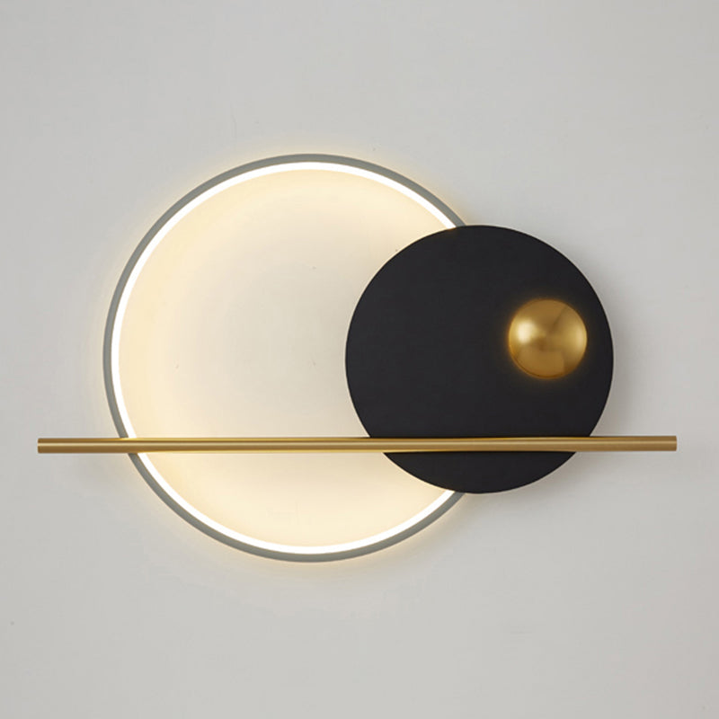 Geometry Shape Metal Wall Lights Modern Style Wall Mount Lighting