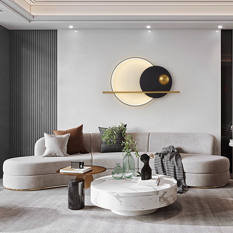 Geometry Shape Metal Wall Lights Modern Style Wall Mount Lighting