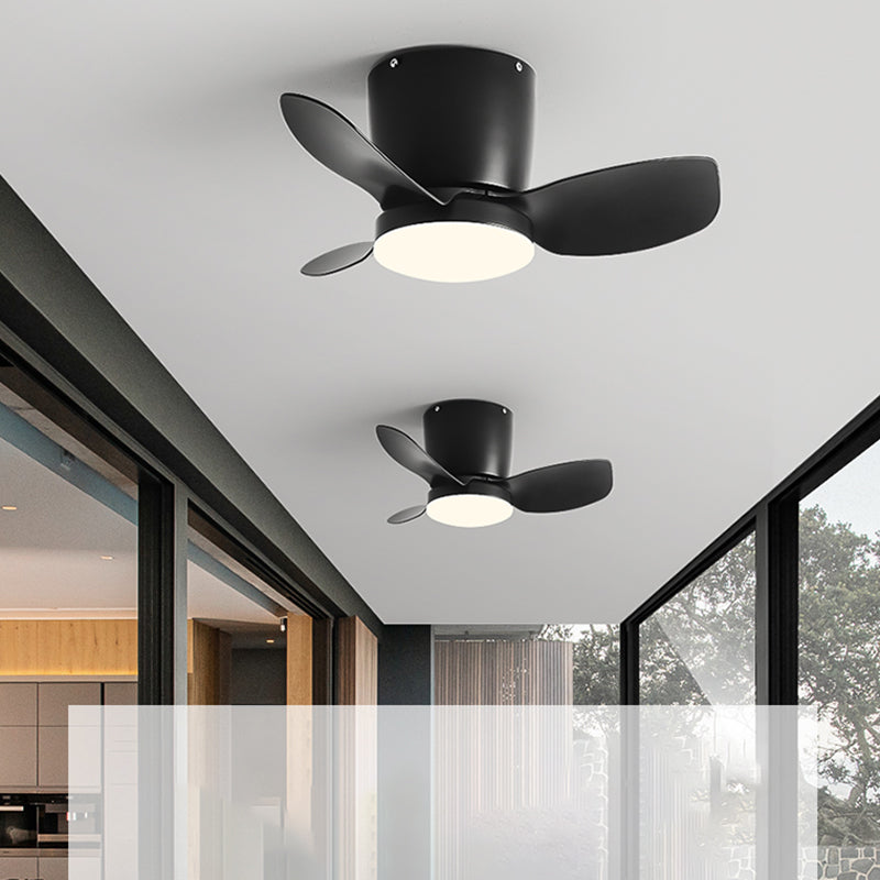 1 Light Ceiling Fan Lighting Modern Style Metal Ceiling Fan Lighting for Bedroom