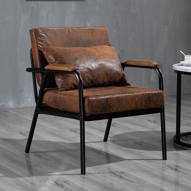 1/2-seater Sofa with Pillow Top Arm for Apartment 29.53" High