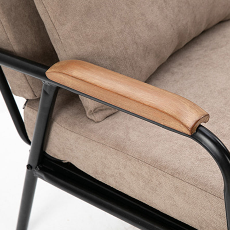 1/2-seater Sofa with Pillow Top Arm for Apartment 29.53" High