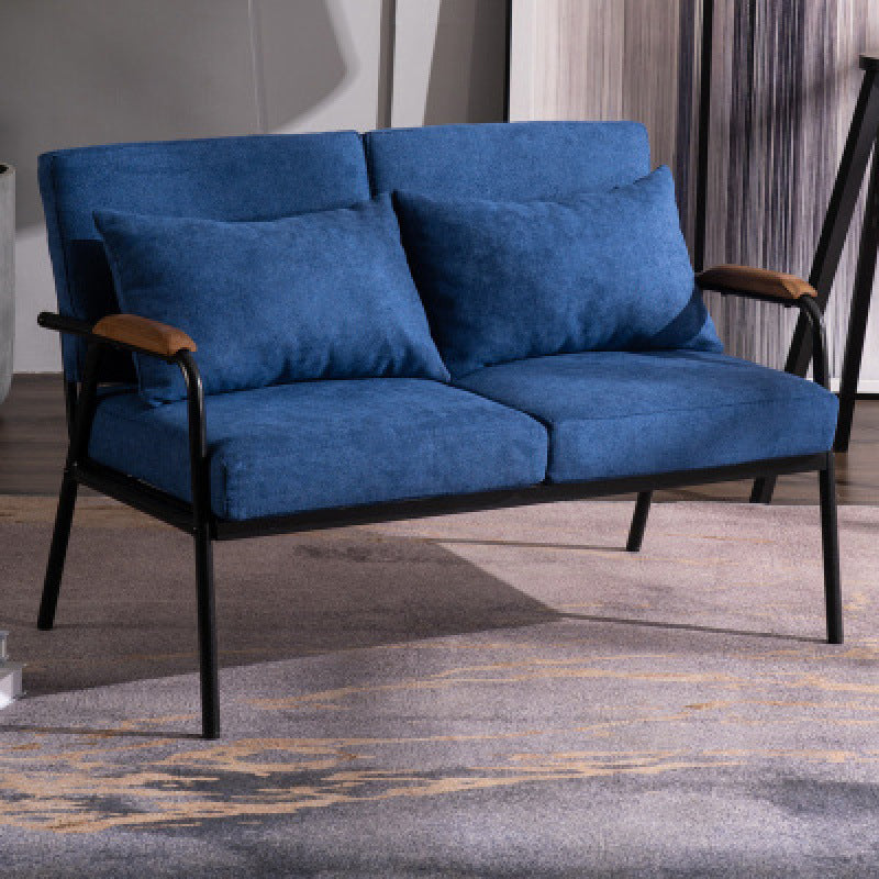 1/2-seater Sofa with Pillow Top Arm for Apartment 29.53" High