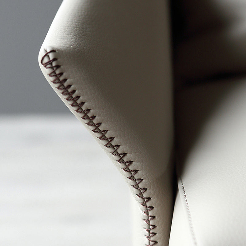 Solid Color Faux Leather Arms Included Swivel with Cushion Barrel Chair