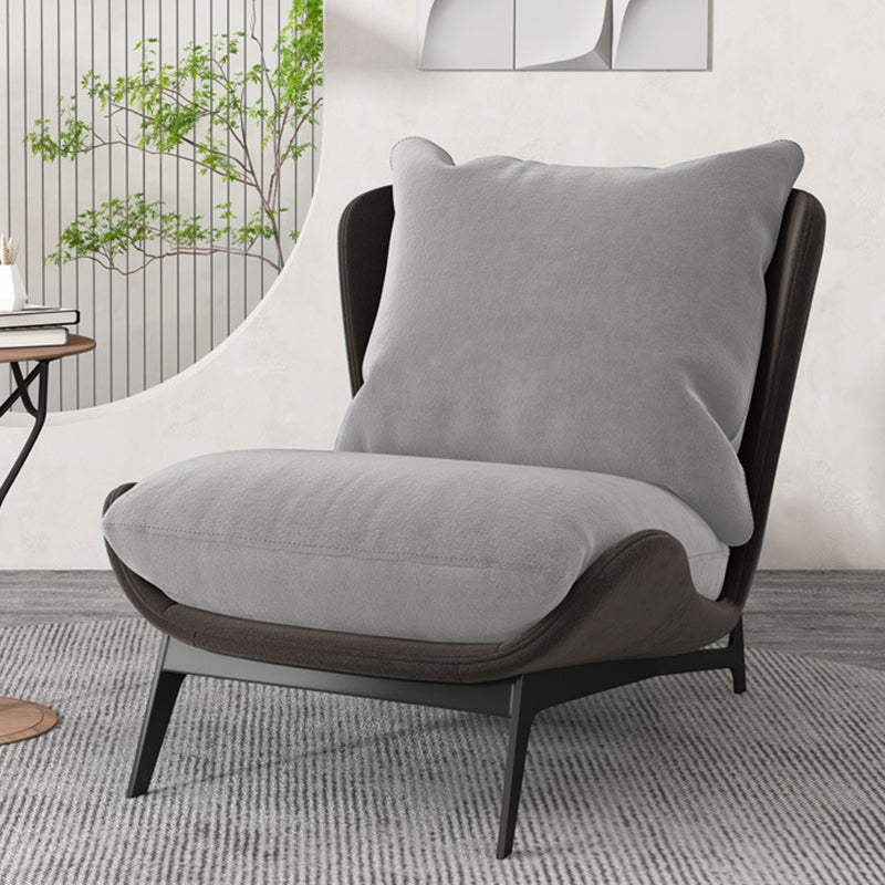 Velvet Chair 26.3" L x32.6"W x29.5"H Armless Chair for Living Room